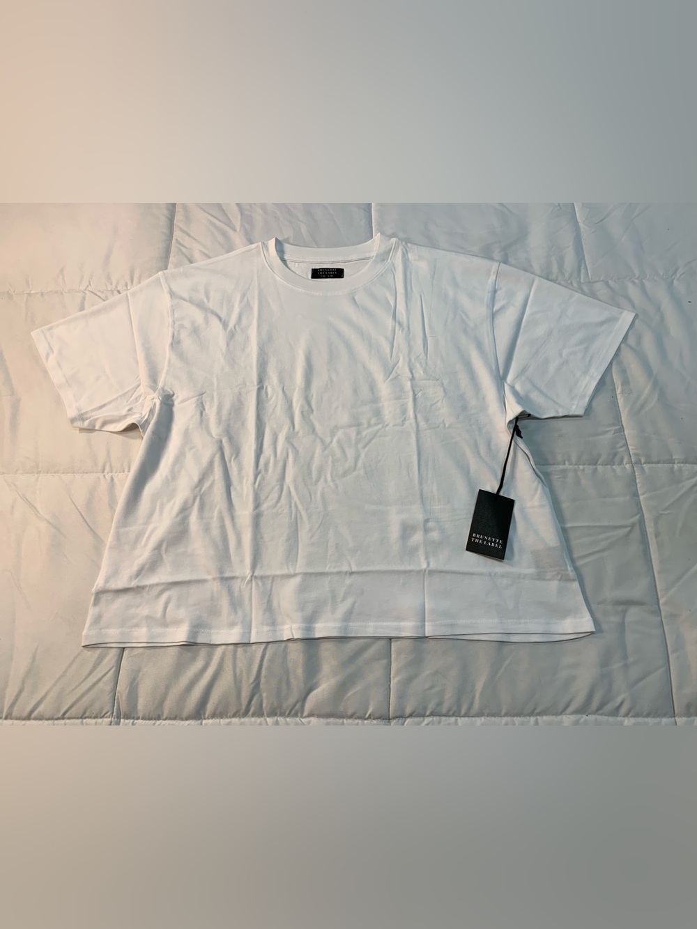 New BRUNETTE THE LABEL T-shirt size L/XL